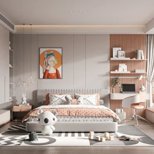 Nội thất phòng ngủ trẻ em đẹp ấn tượng PTE-02A