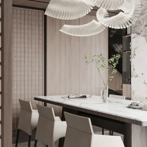 Bộ bàn ăn cho nhà phố đẹp BA-01A