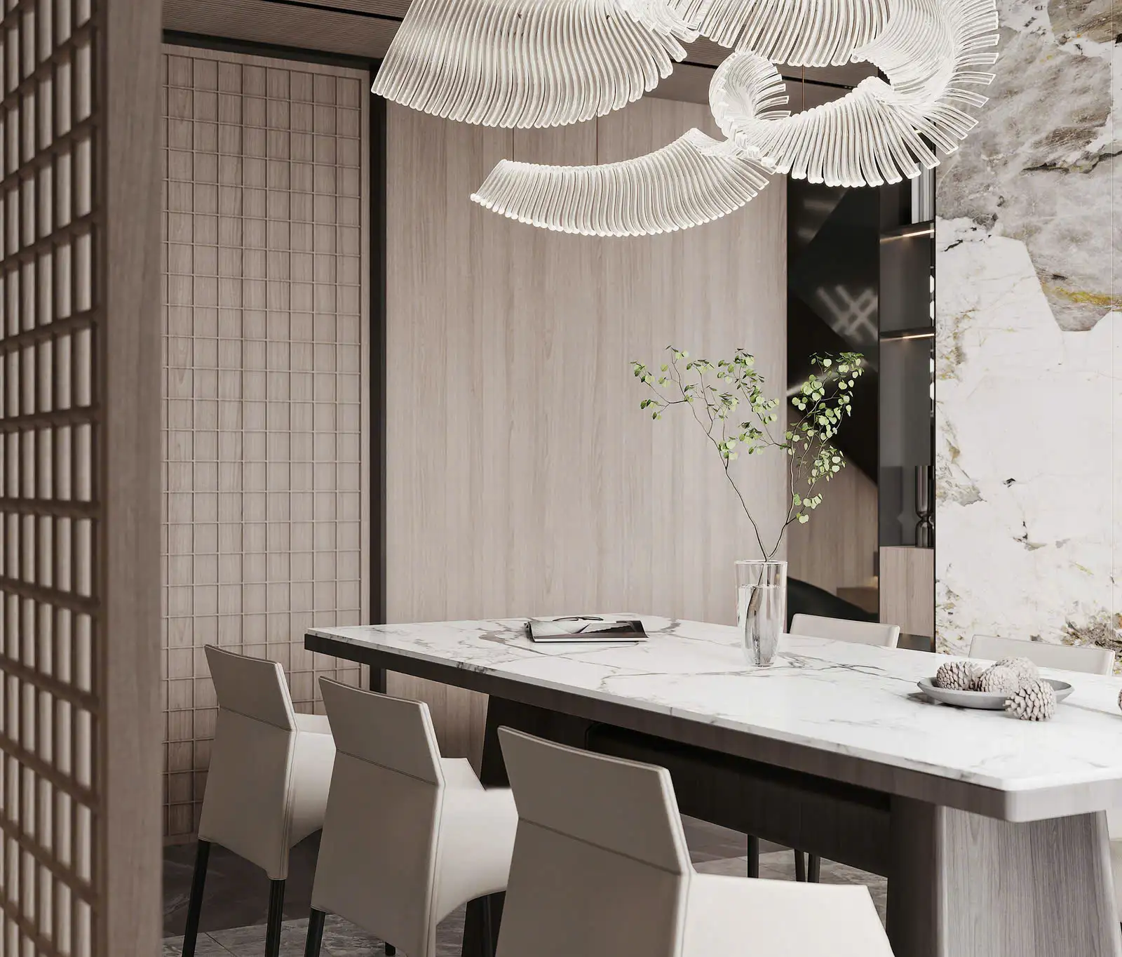 Bộ bàn ăn cho nhà phố đẹp BA-01A