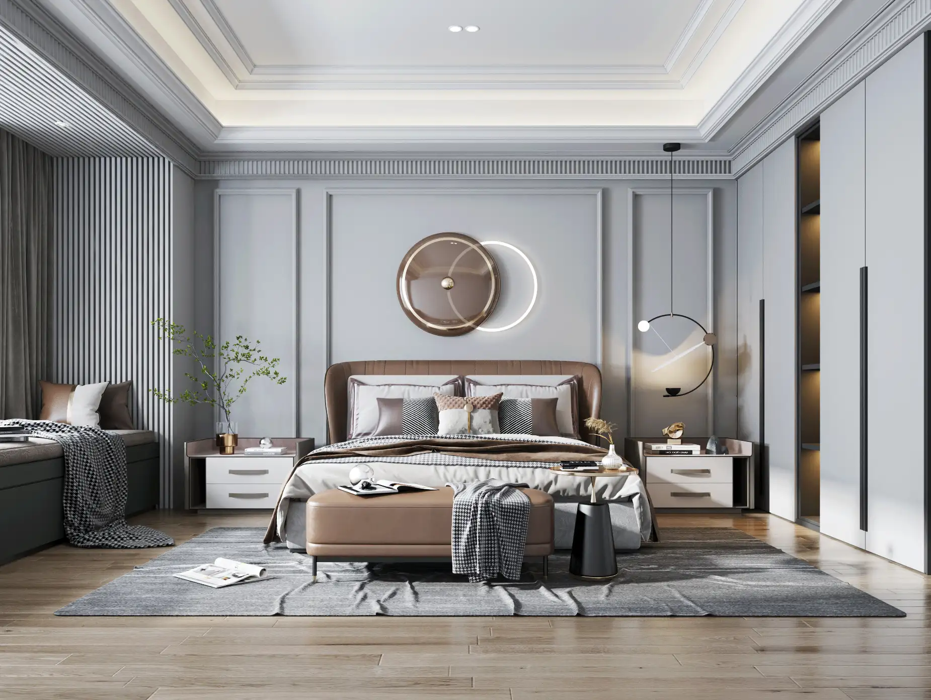 Nội thất phòng ngủ hiện đại cao cấp PN-03A