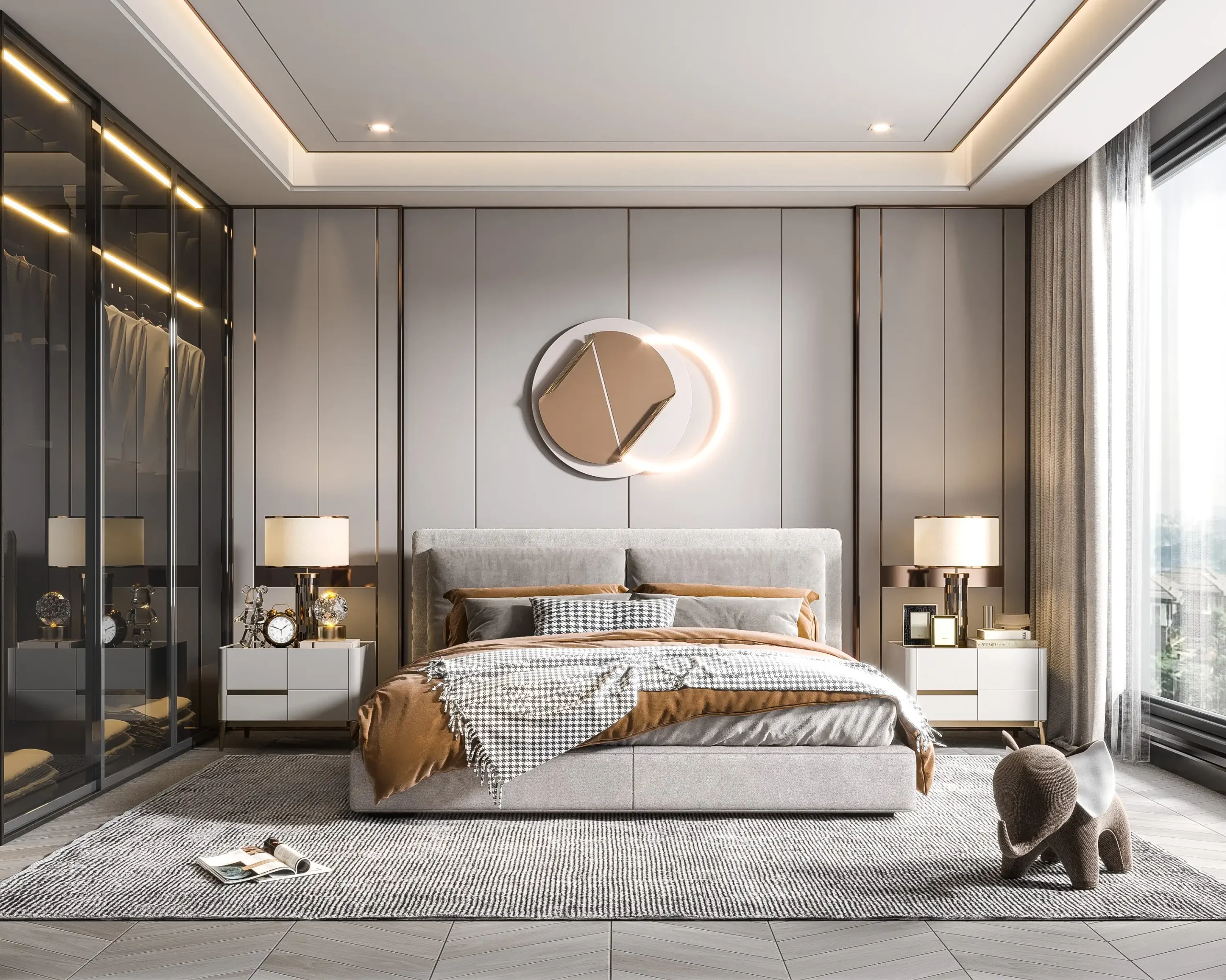 Nội thất phòng ngủ hiện đại cao cấp PN-01A