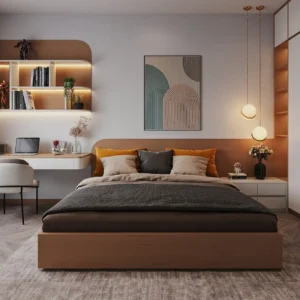 Thiết kế nội thất phòng ngủ trẻ em đẹp ấn tượng LG-PTE270